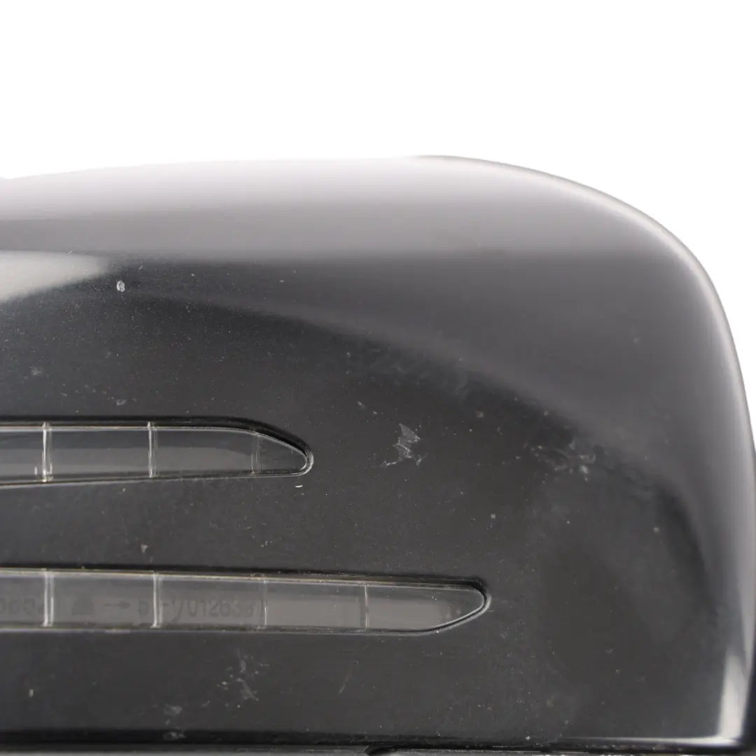  Wing Mirror Mercedes W204 Exterior Mirror Door Right O/S Obsidian Black - 197 - SKU RHD-A2048101876-OB - Part number A2048101876