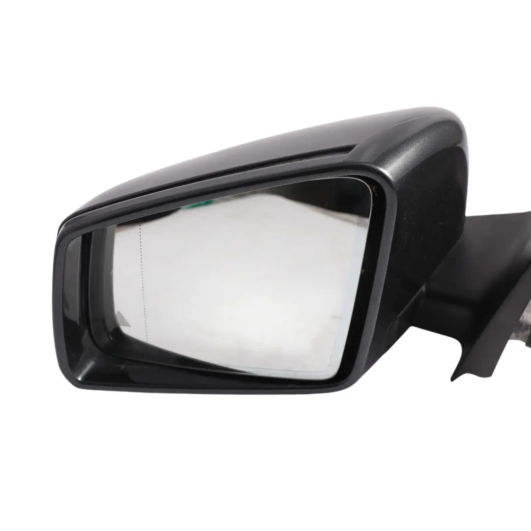 Mercedes W204 Wing Mirror Door Left N/S Outside Power Fold Magnetite Black 183 - SKU RHD-A2048102376-MTS - Part number A2048102376