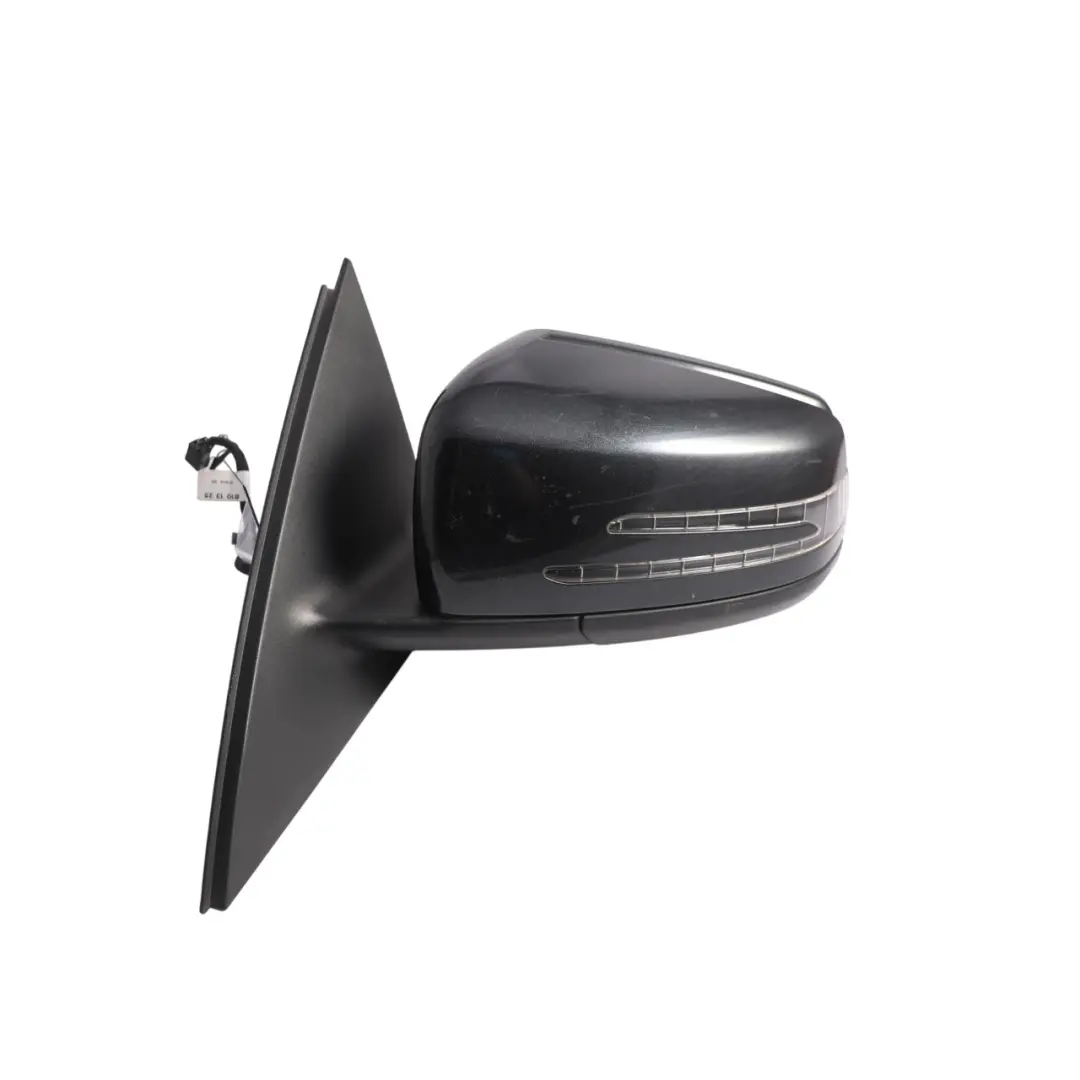 Wing Mirror Door Left N/S Outside Power Fold Magnetite Black 183 to Mercedes W204 with Part number A2048102376 Mercedes W204 Wing Mirror Door Left N/S Outside Power Fold Magnetite Black 183 - SKU RHD-A2048102376-MTS - Part number A2048102376