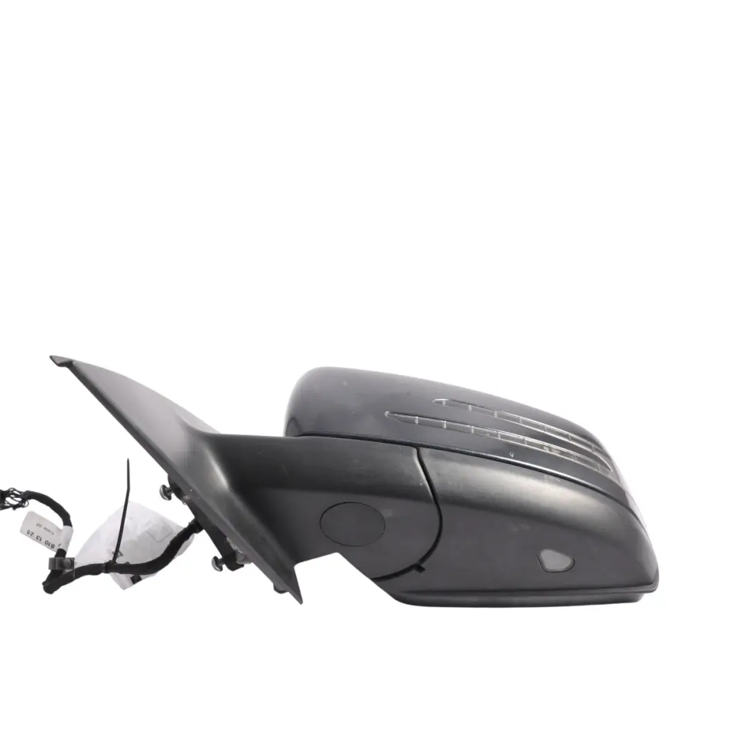 Mercedes W204 Wing Mirror Door Left N/S Outside Power Fold Magnetite Black 183 - SKU RHD-A2048102376-MTS - Part number A2048102376