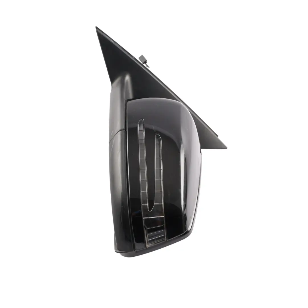 Mercedes W204 Wing Mirror Door Left N/S Auto Dip Obsidian Black - 197 - SKU rhd-A2048102976-OB - Part number A2048102976