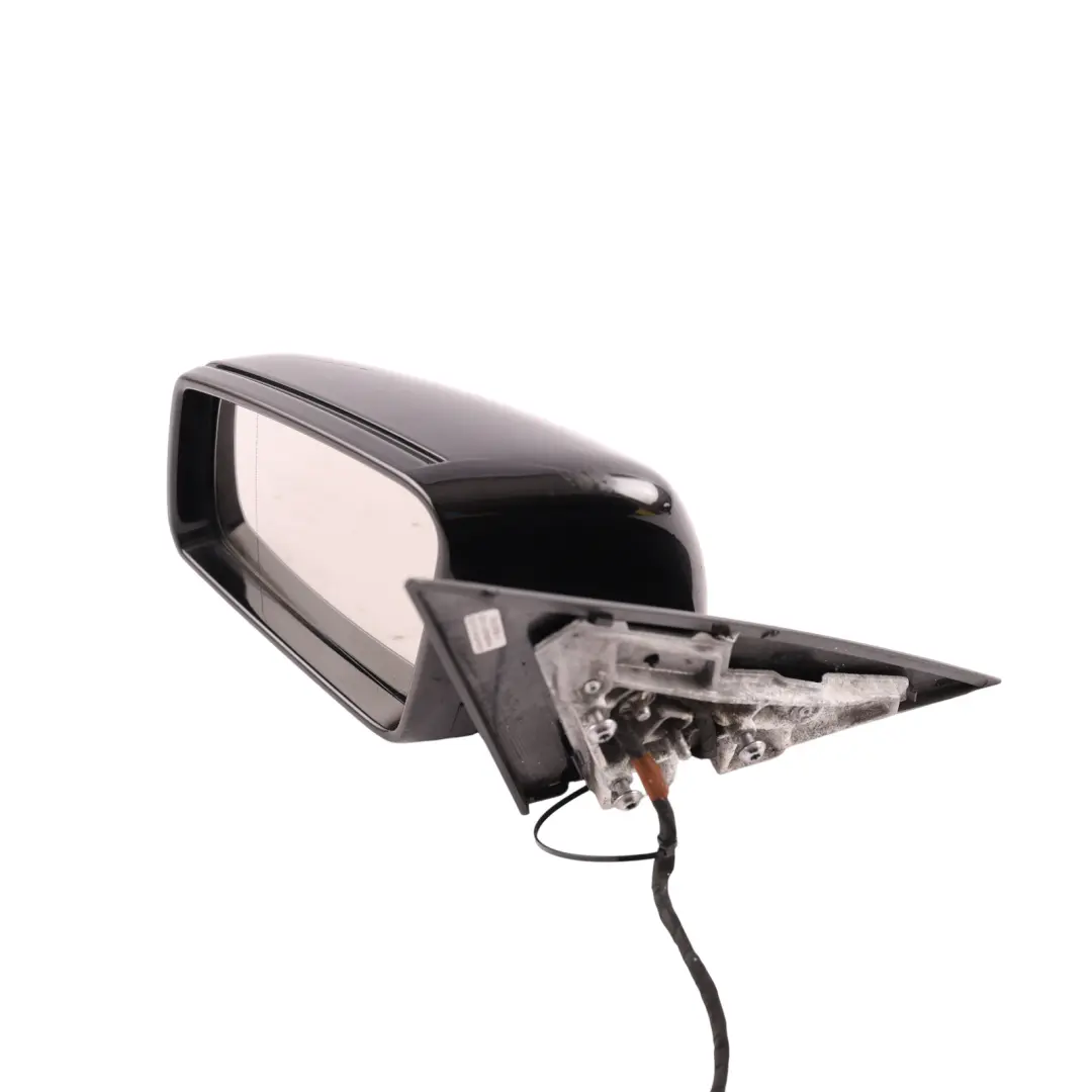 Mercedes W204 Wing Mirror Door Left N/S Auto Dip Obsidian Black - 197 - SKU rhd-A2048102976-OB - Part number A2048102976