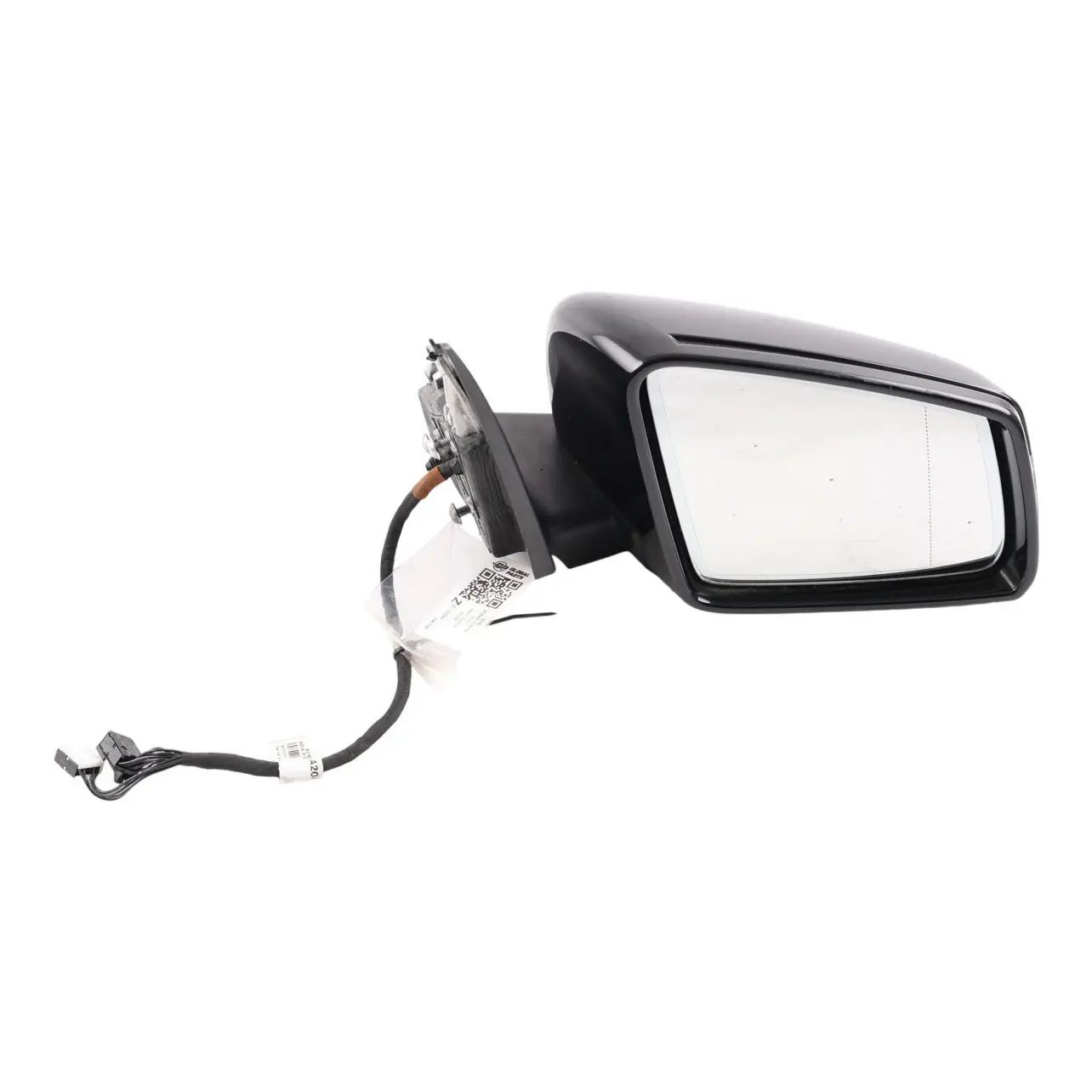 Mercedes W204 Side View Wing Mirror Power Fold Right O/S Black A2048103076