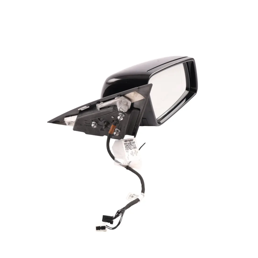 Mercedes W204 Side View Wing Mirror Power Fold Right O/S Black - SKU RHD-A2048103076-BLA - Part number A2048103076