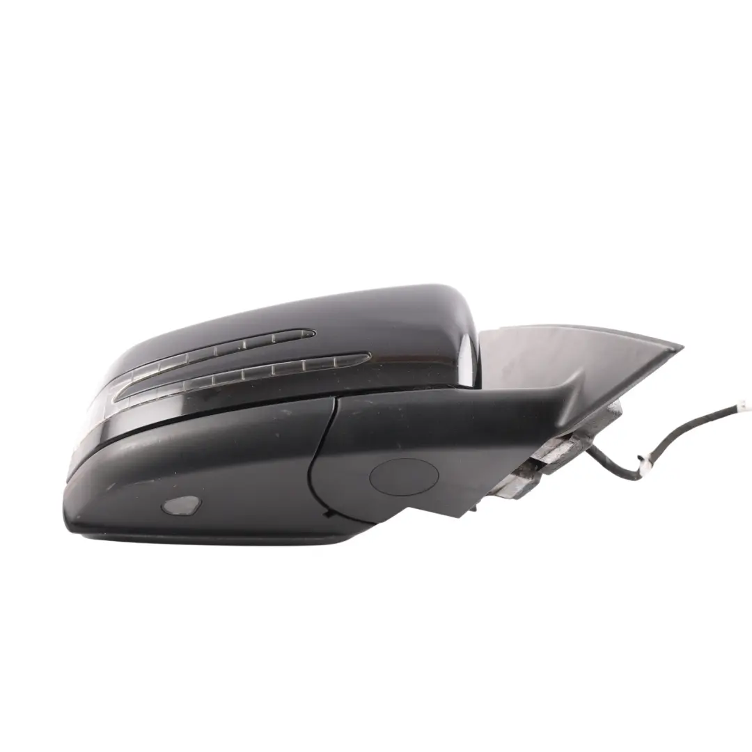 Mercedes W204 Side View Wing Mirror Power Fold Right O/S Black - SKU RHD-A2048103076-BLA - Part number A2048103076