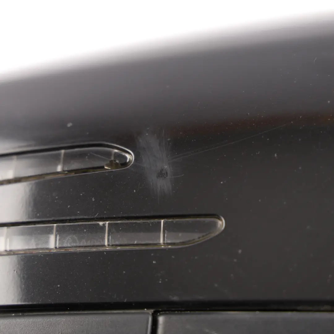 Mercedes W204 Side View Wing Mirror Power Fold Right O/S Black - SKU RHD-A2048103076-BLA - Part number A2048103076