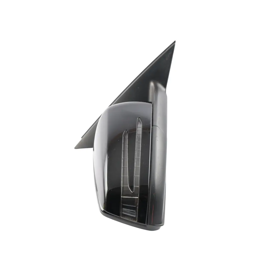 Mercedes W204 Side View Wing Mirror Power Fold Right O/S Black - SKU RHD-A2048103076-BLA - Part number A2048103076