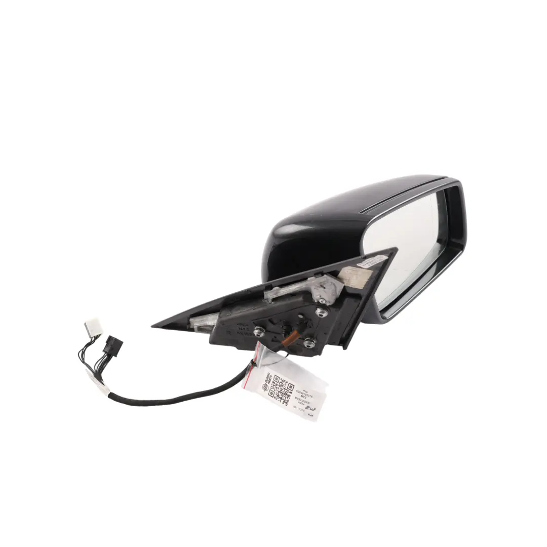 Mercedes W204 Wing Mirror Power Fold Door Right O/S Magnetite Black Metallic 183 - SKU rhd-A2048103076-MTS - Part number A2048103076