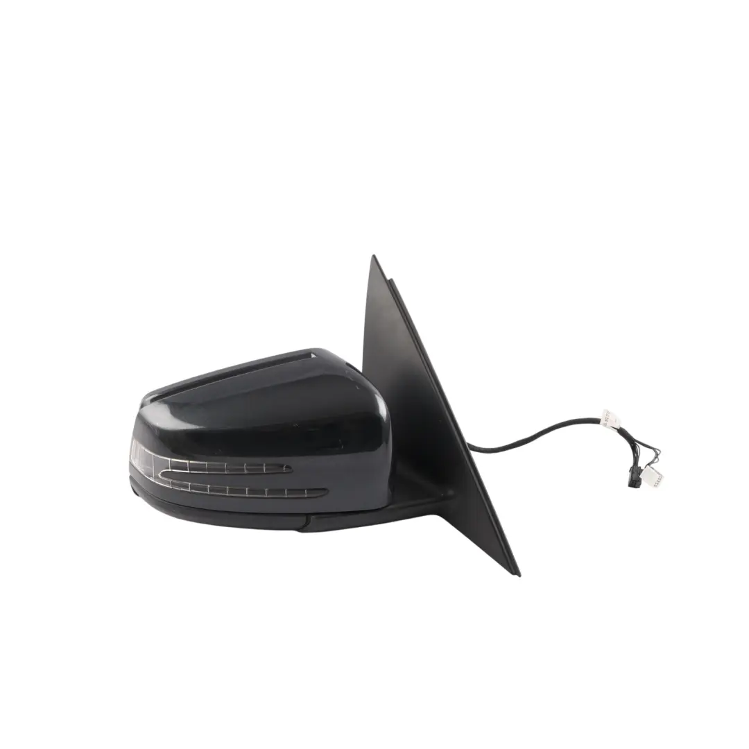 Mercedes W204 Wing Mirror Power Fold Door Right O/S Magnetite Black Metallic 183 - SKU rhd-A2048103076-MTS - Part number A2048103076