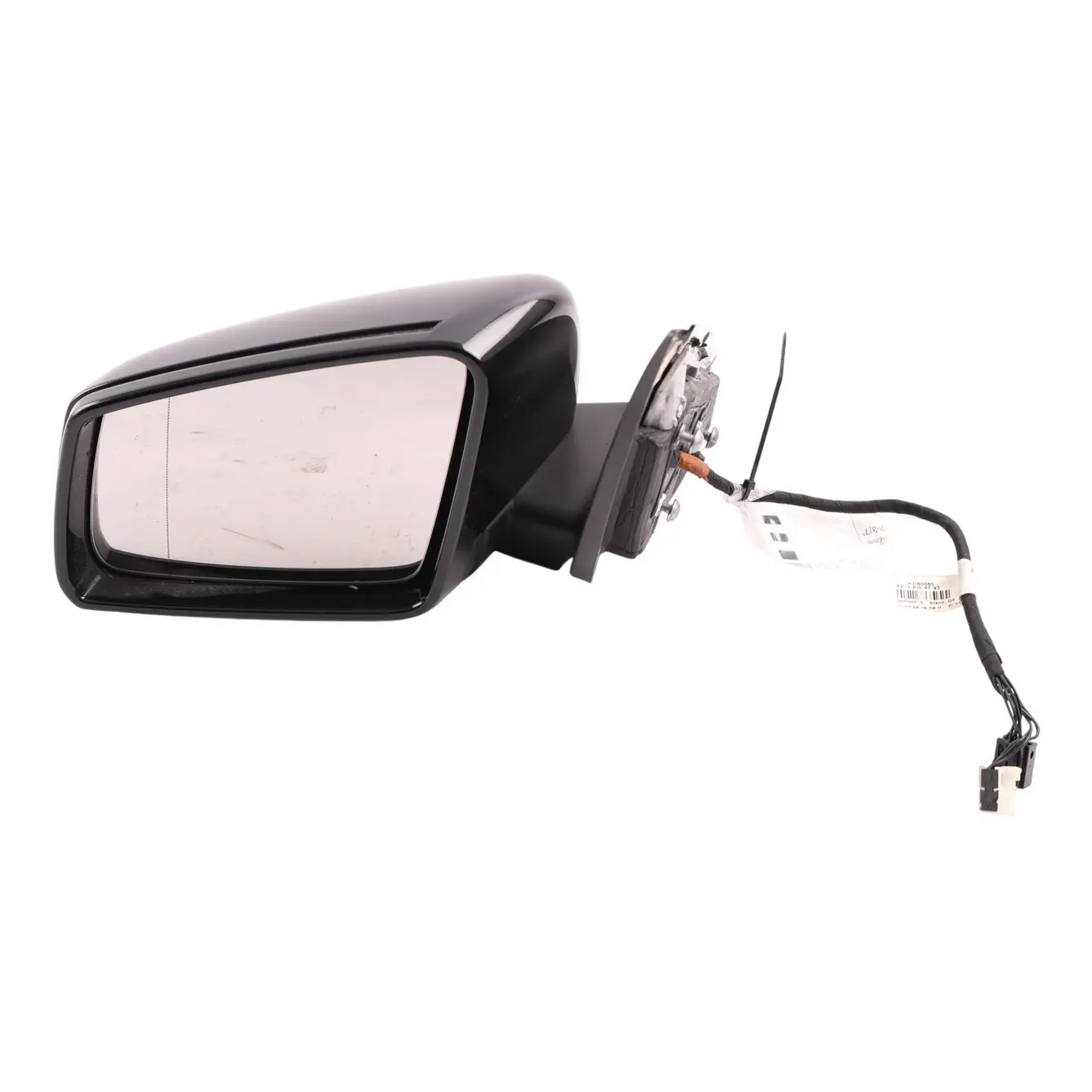 Mercedes W204 Door Wing Mirror Electric Power Fold Left N/S Black