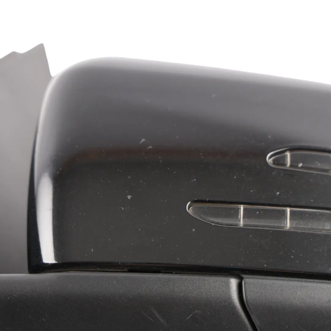 Mercedes W204 Door Wing Mirror Electric Power Fold Left N/S Black - SKU RHD-A2048103176-BLA - Part number A2048103176