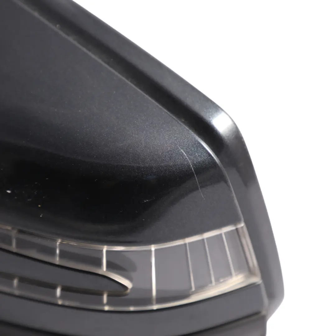 Mercedes W204 Wing Mirror Power Fold Auto Dimming Left N/S Magnetite Black - 183 - SKU rhd-A2048103176-MTS - Part number A2048103176