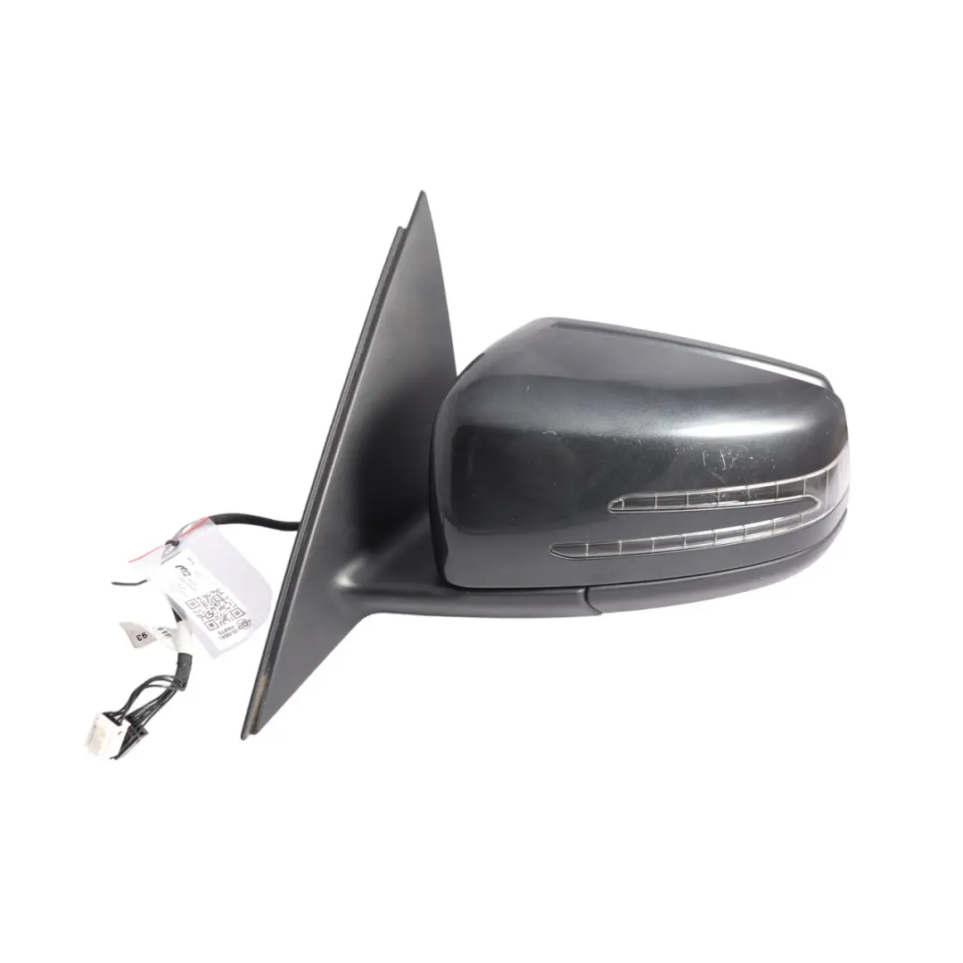 Mercedes W204 Wing Mirror Power Fold Auto Dimming Left N/S Magnetite Black - 183 - SKU rhd-A2048103176-MTS - Part number A2048103176