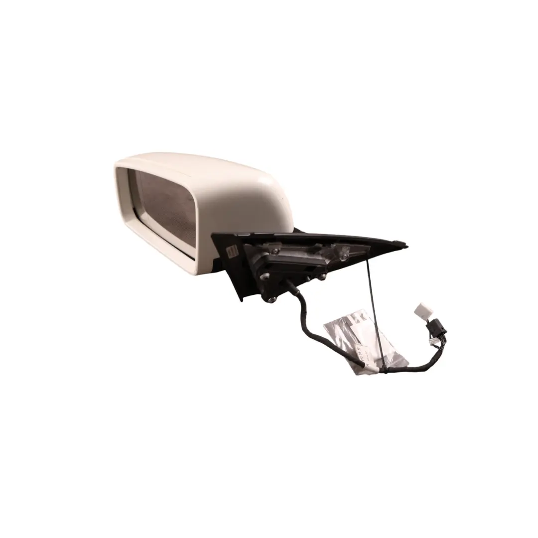 Mercedes W204 Coupe Wing Mirror Power Fold Door Left N/S Calcite White - 650 - SKU RHD-A2048103576-CW - Part number A2048103576