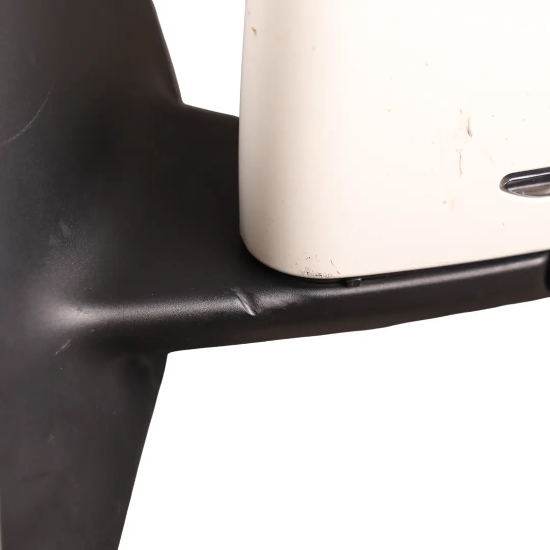 Wing Mirror Power Fold Door Left N/S Calcite White - 650 to Mercedes W204 Coupe with Part number A2048103576 Mercedes W204 Coupe Wing Mirror Power Fold Door Left N/S Calcite White - 650 - SKU RHD-A2048103576-CW - Part number A2048103576