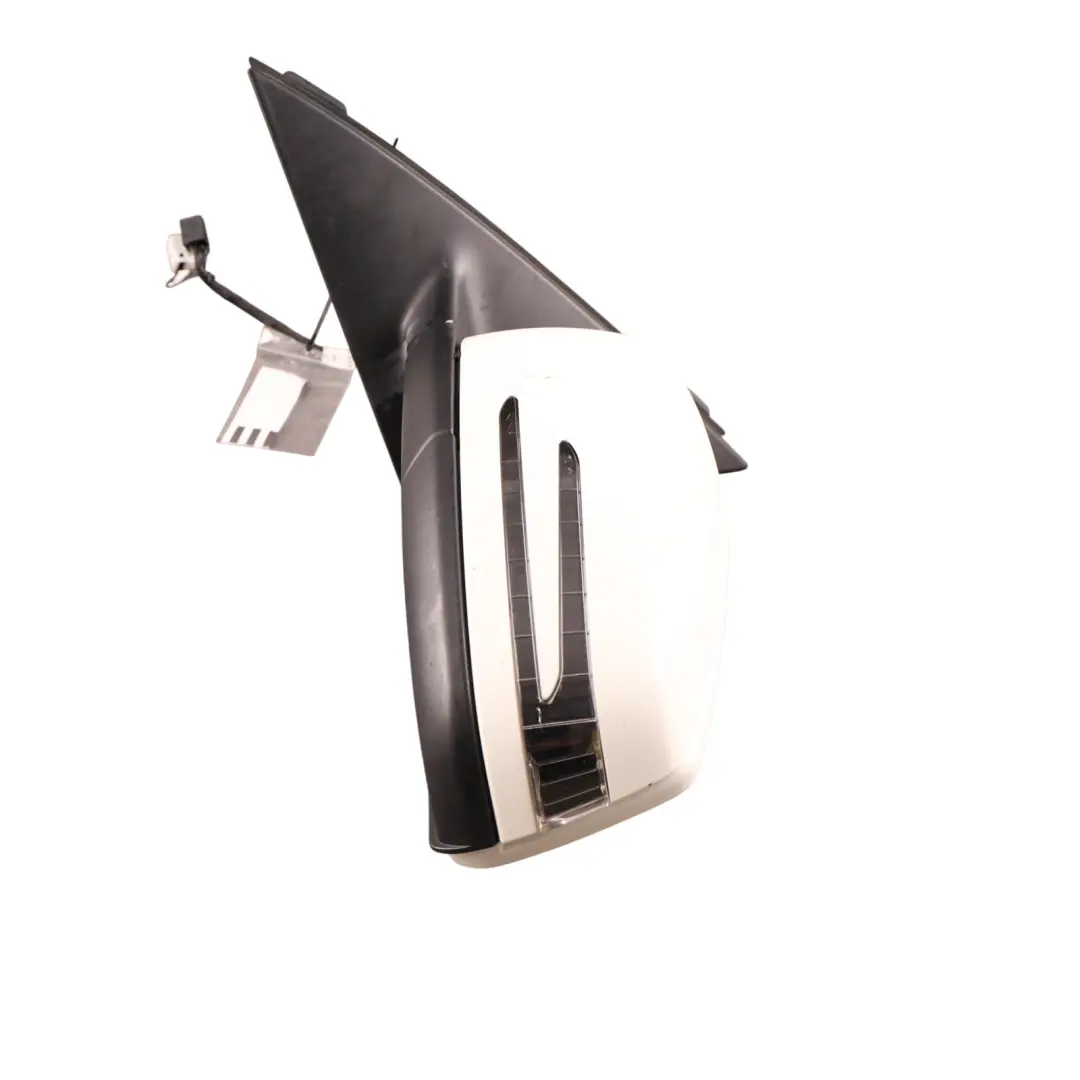 Wing Mirror Power Fold Door Left N/S Calcite White - 650 to Mercedes W204 Coupe with Part number A2048103576 Mercedes W204 Coupe Wing Mirror Power Fold Door Left N/S Calcite White - 650 - SKU RHD-A2048103576-CW - Part number A2048103576