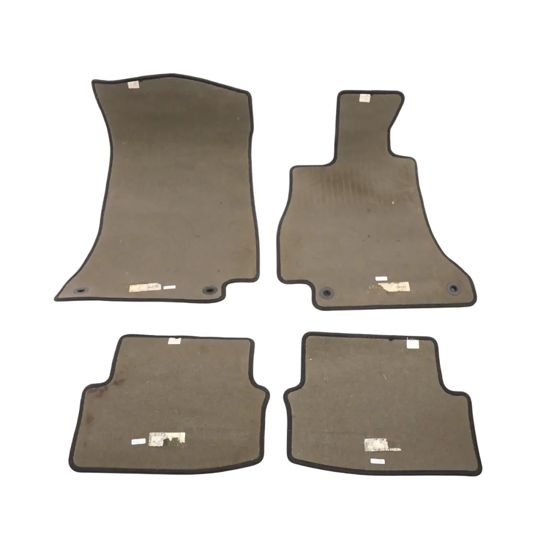 Mercedes C205 AMG Interior Carpet Floor Mats Black Front Rear Set - SKU RHD-A2056802601-2 - Part number A2056802601