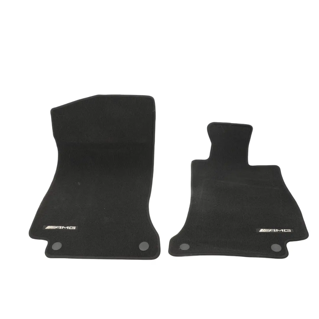 Mercedes C205 AMG Interior Carpet Floor Mats Black Front Rear Set - SKU RHD-A2056802601-2 - Part number A2056802601
