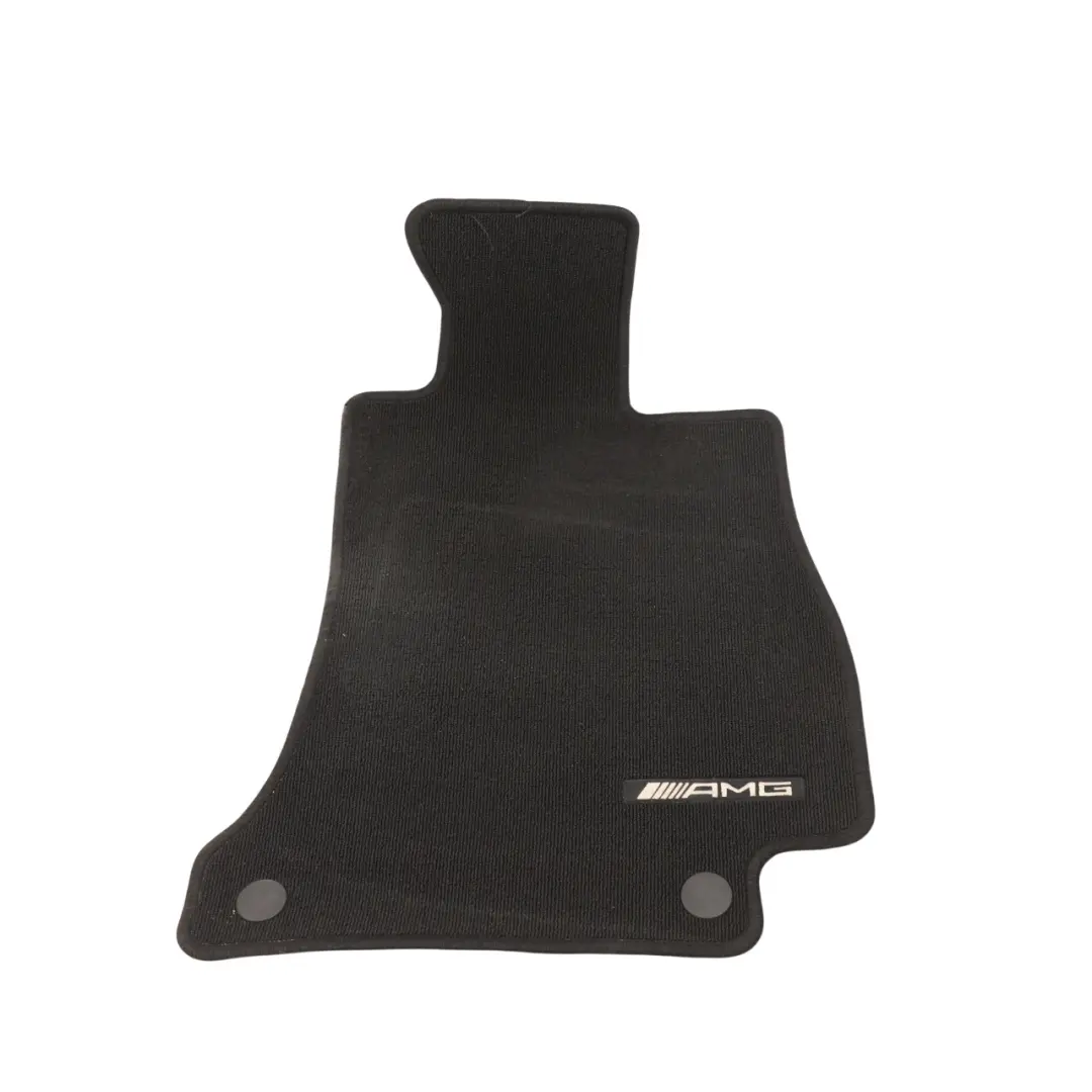 Mercedes C205 AMG Interior Carpet Floor Mats Black Front Rear Set - SKU RHD-A2056802601-2 - Part number A2056802601