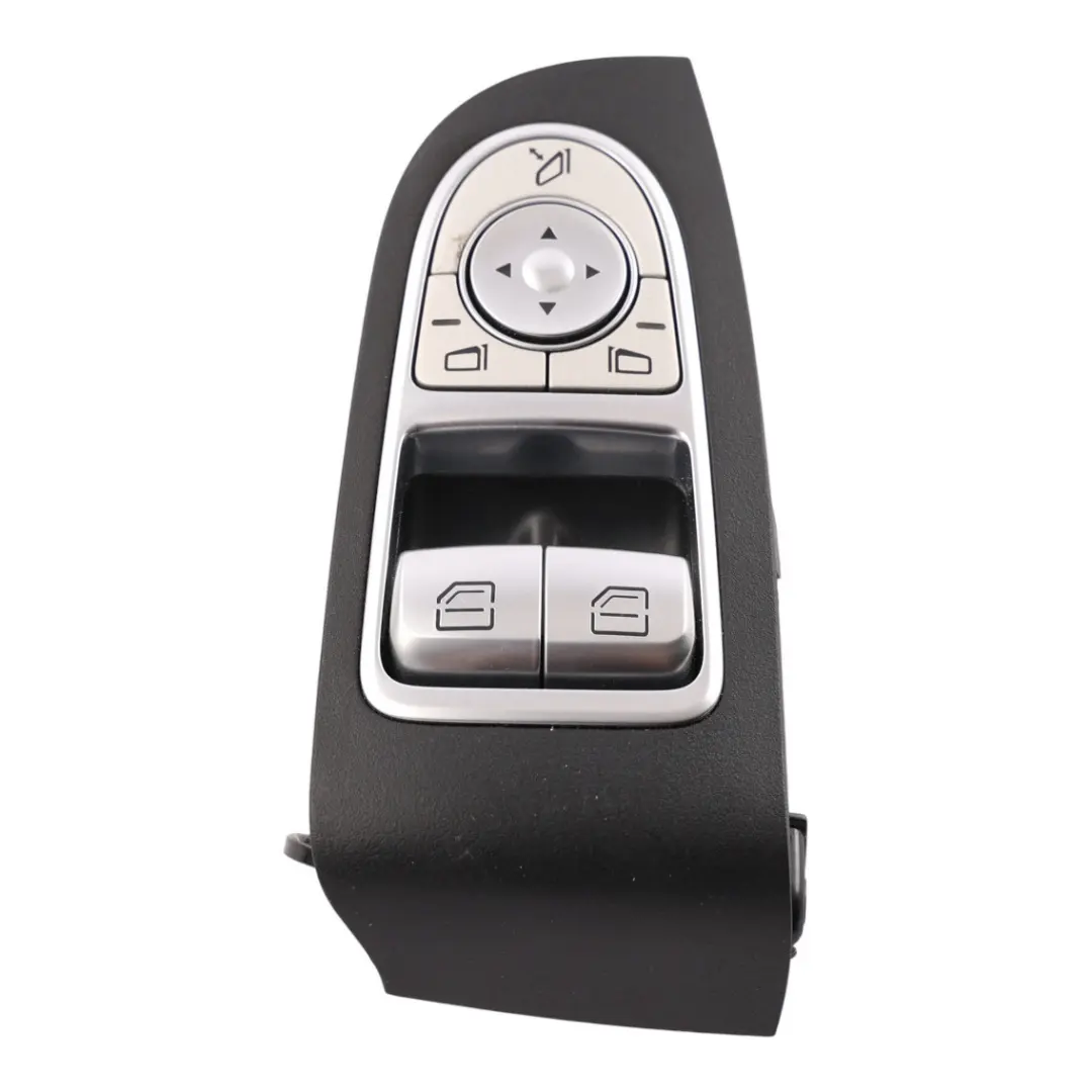 Mercedes C205 Front Door Driver's Side Window Switch Panel Right O/S Black - SKU RHD-A2059050302-1 - Part number A2059050302