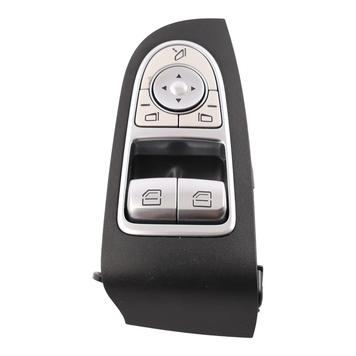 Mercedes C205 Front Door Driver's Side Window Switch Panel Right O/S Black