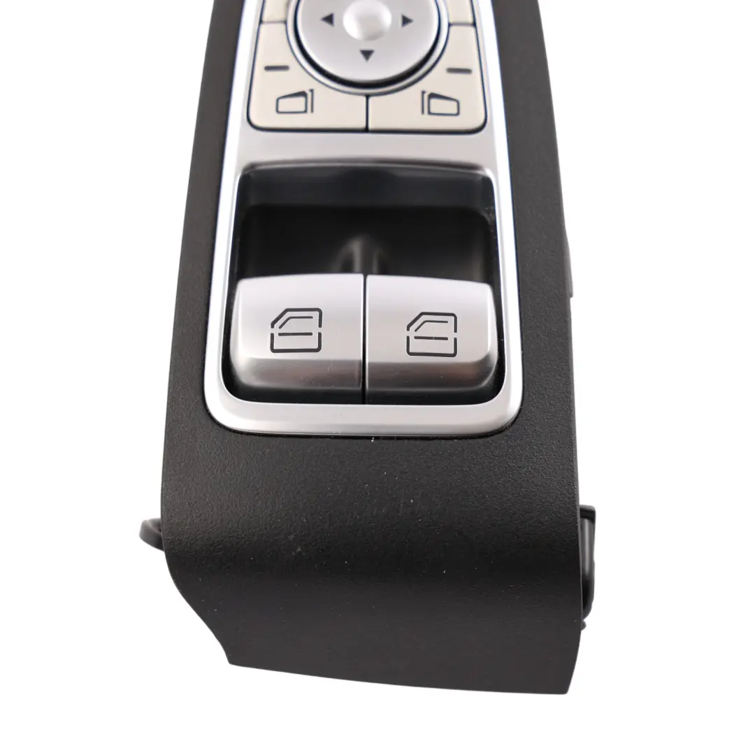 Front Door Driver's Side Window Switch Panel Right O/S Black to Mercedes C205 with Part number A2059050302 Mercedes C205 Front Door Driver's Side Window Switch Panel Right O/S Black - SKU RHD-A2059050302-1 - Part number A2059050302