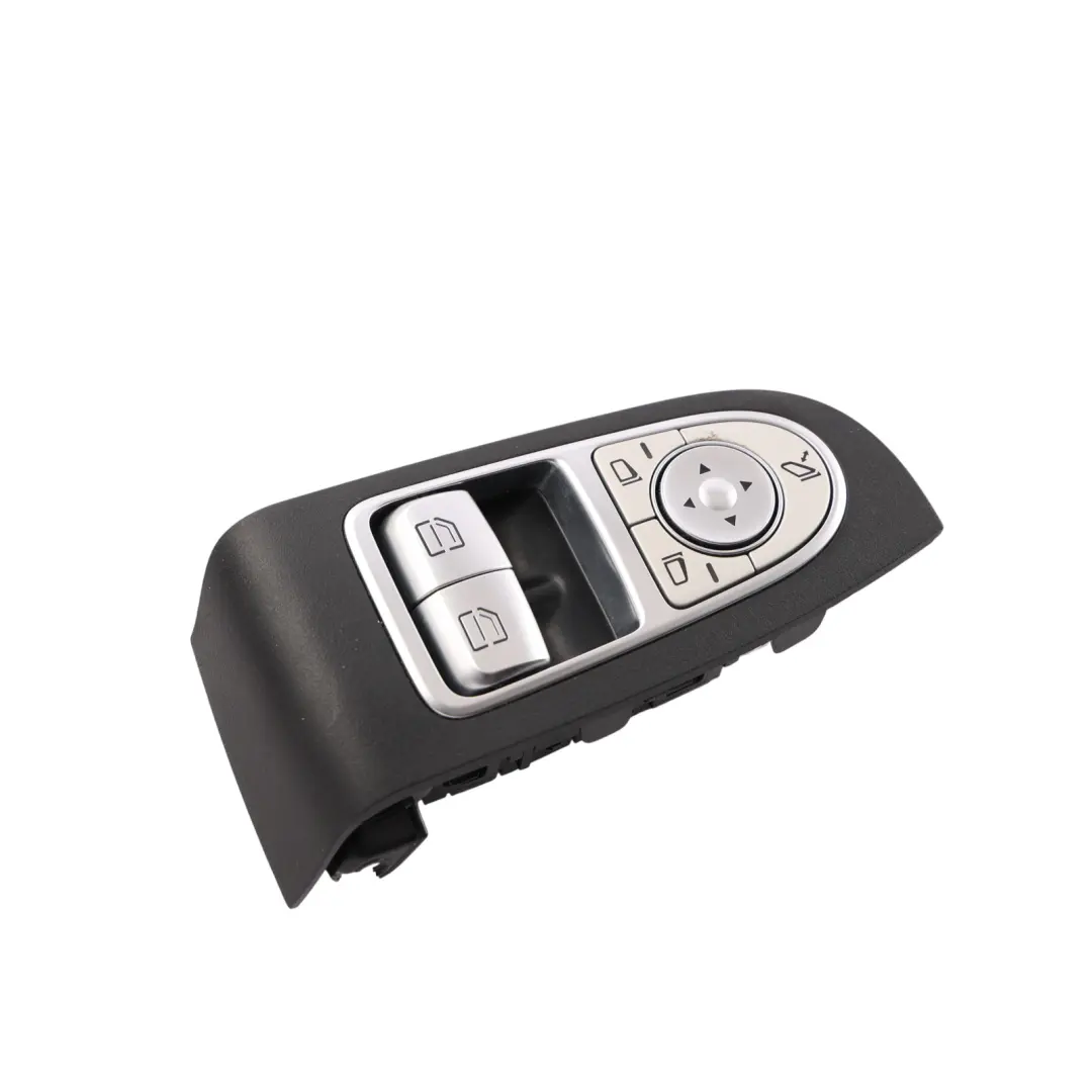 Mercedes C205 Front Door Driver's Side Window Switch Panel Right O/S Black - SKU RHD-A2059050302-1 - Part number A2059050302