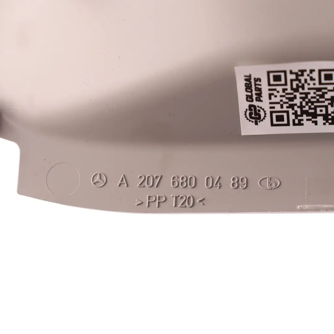 Mercedes W207 Right O/S Dashboard Cover Panel Trim Grey - SKU RHD-A2076800489-1 - Part number A2076800489