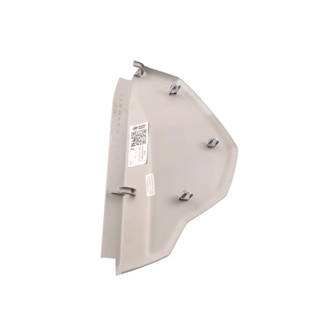 Mercedes W207 Right O/S Dashboard Cover Panel Trim Grey - SKU RHD-A2076800489-1 - Part number A2076800489