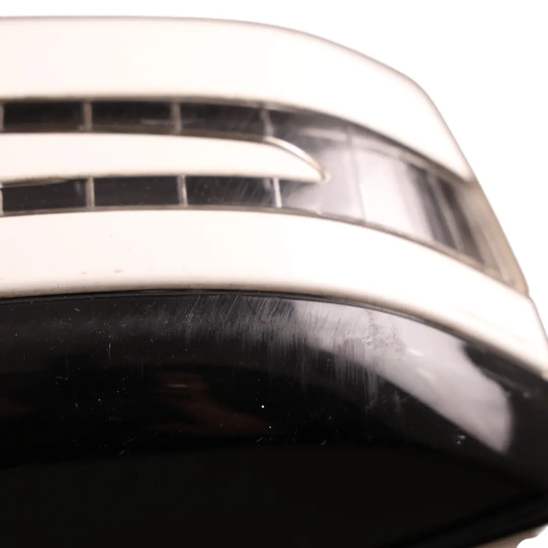 W207 Wing Mirror Door Left N/S High Gloss Polar White 149 to Mercedes with Part number A2078101976 Mercedes W207 Wing Mirror Door Left N/S High Gloss Polar White 149 - SKU RHD-A2078101976-POL - Part number A2078101976
