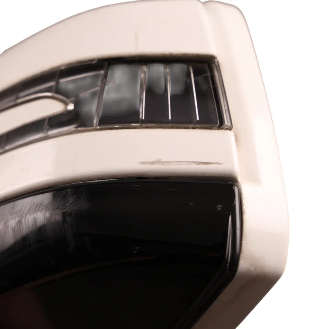 Mercedes W207 Wing Mirror Door Left N/S High Gloss Polar White 149 - SKU RHD-A2078101976-POL - Part number A2078101976