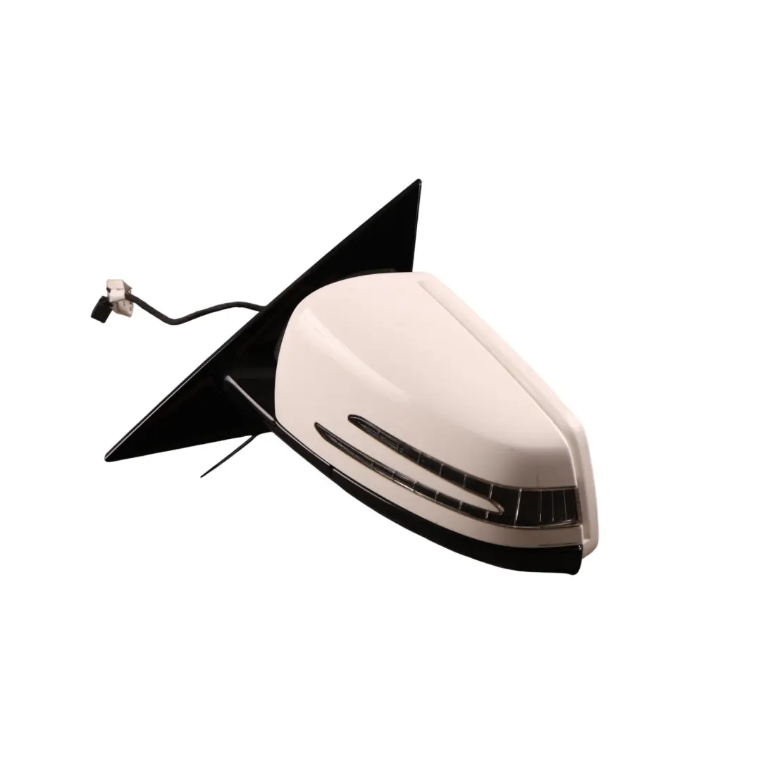 W207 Wing Mirror Door Left N/S High Gloss Polar White 149 to Mercedes with Part number A2078101976 Mercedes W207 Wing Mirror Door Left N/S High Gloss Polar White 149 - SKU RHD-A2078101976-POL - Part number A2078101976