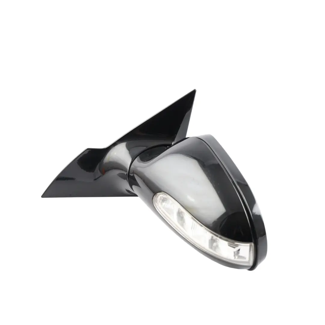Mercedes C209 Wing Mirror Power Fold Door Left N/S Obsidian Black Metallic - 197 - SKU RHD-A2098100576-OB1 - Part number A2098100576