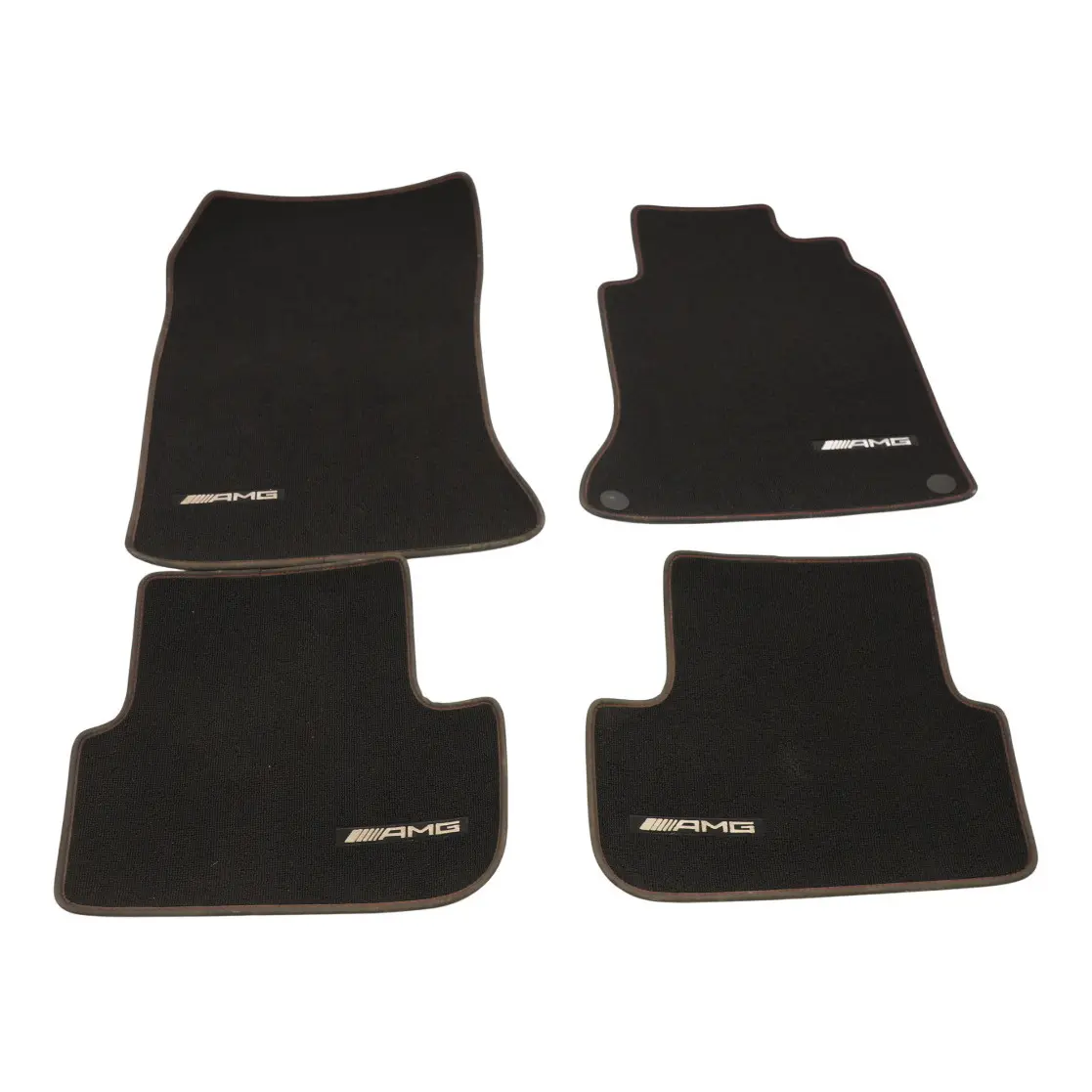 Mercedes W246 Floor Mats Set Interior Front Rear Floor Cover Black A2466803348