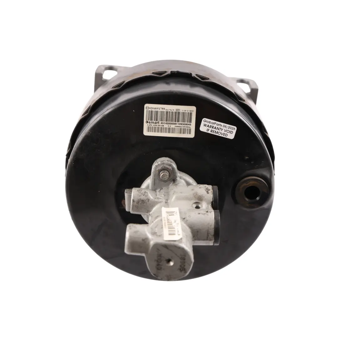 Brake Servo Booster Master Cylinder Unit to Smart Fortwo 451 with Part number A45143000081 Smart Fortwo 451 Brake Servo Booster Master Cylinder Unit - SKU RHD-A45143000081 - Part number A45143000081