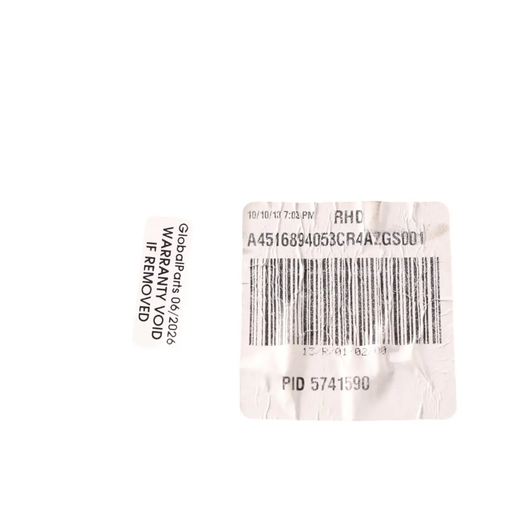 Smart C451 Dashboard Storage Compartment Glove Box Lid Left N/S - SKU RHD-A4516893953 - Part number A4516893953