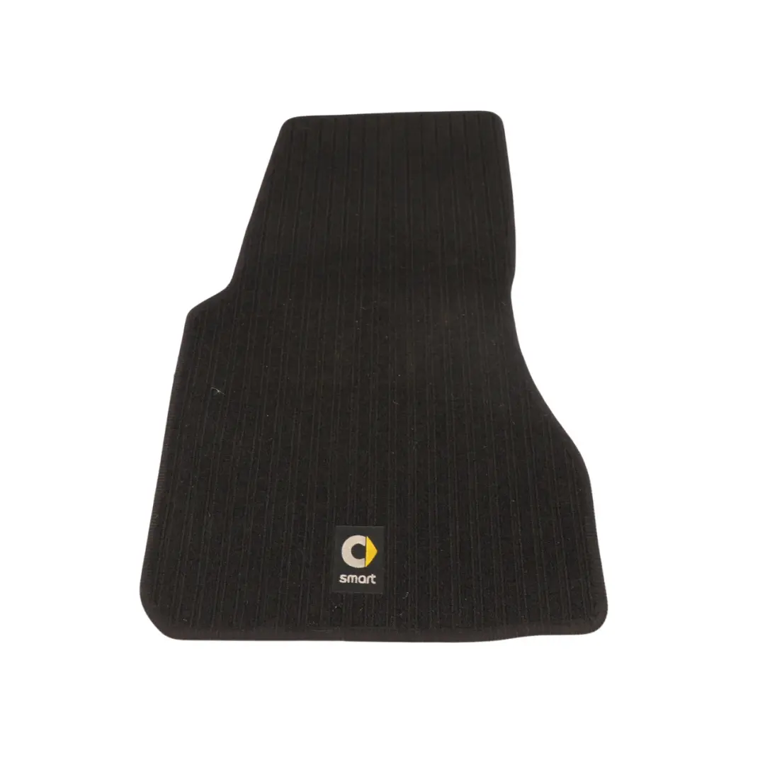 Smart Fortwo C453 Floor Mat Set Front Footwell Cloth Fabric - SKU RHD-A4536807703 - Part number A4536807703