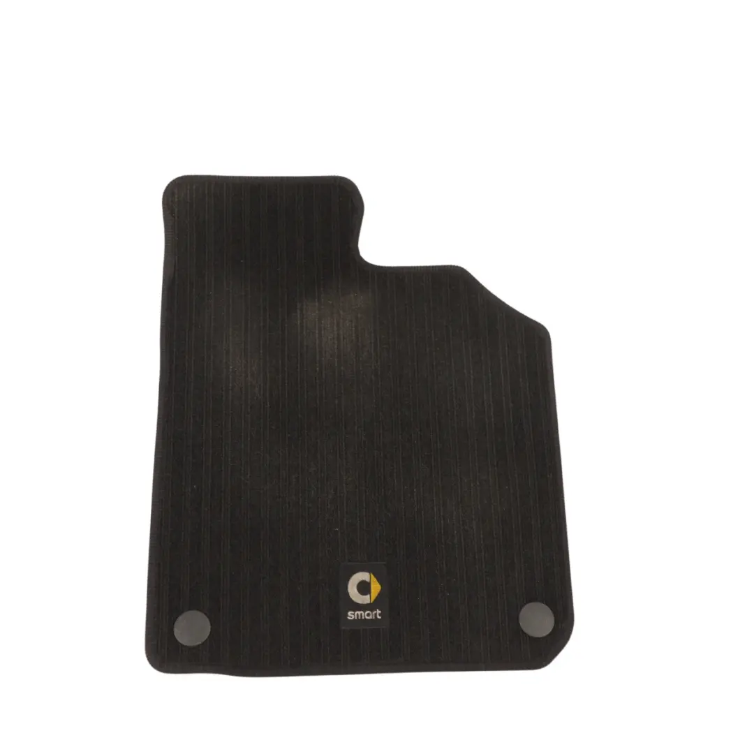 C453 Floor Mat Ser Front Footwell Cloth Fabric to Smart Fortwo with Part number A4536807703 Smart Fortwo C453 Floor Mat Ser Front Footwell Cloth Fabric - SKU RHD-A4536807703 - Part number A4536807703