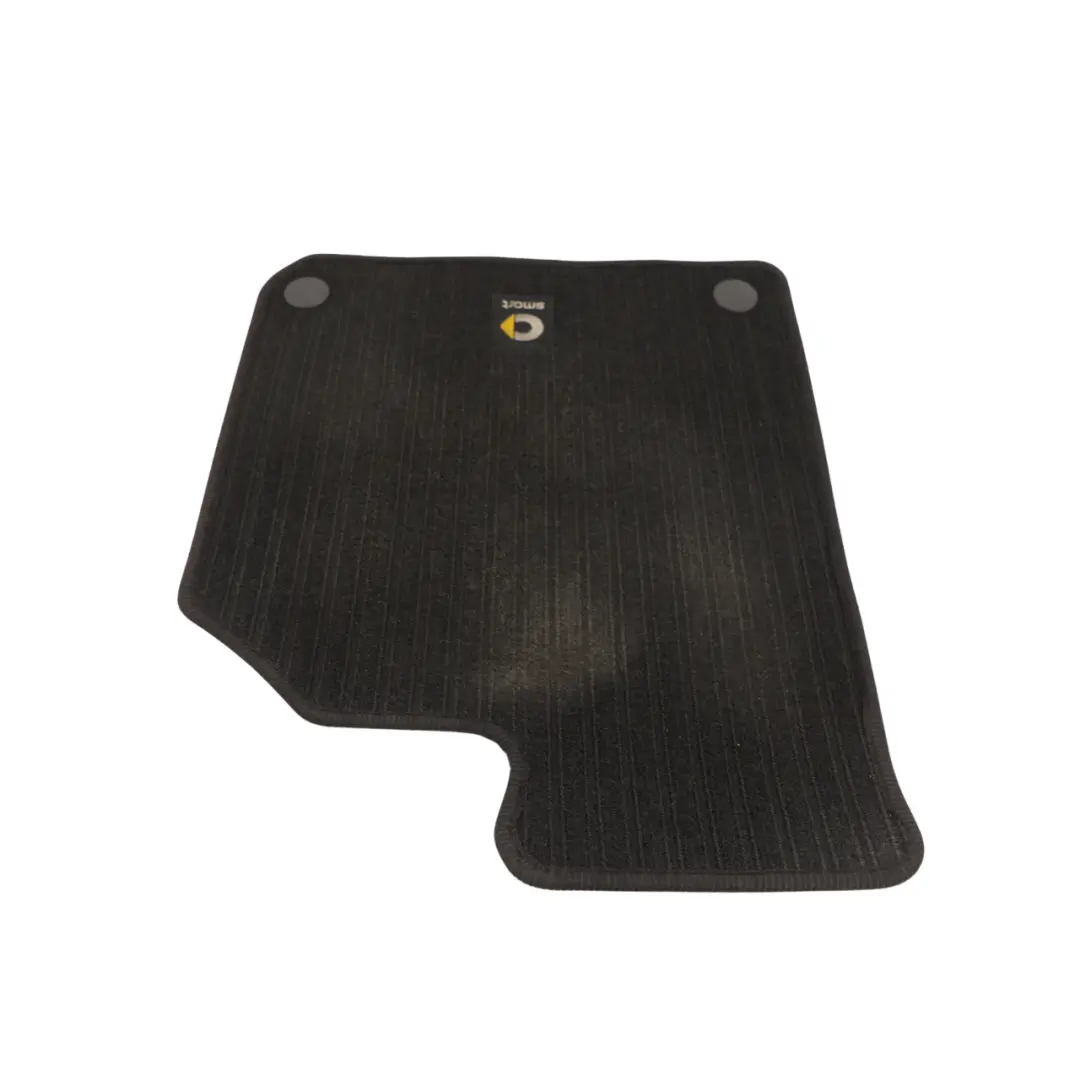Smart Fortwo C453 Floor Mat Set Front Footwell Cloth Fabric - SKU RHD-A4536807703 - Part number A4536807703