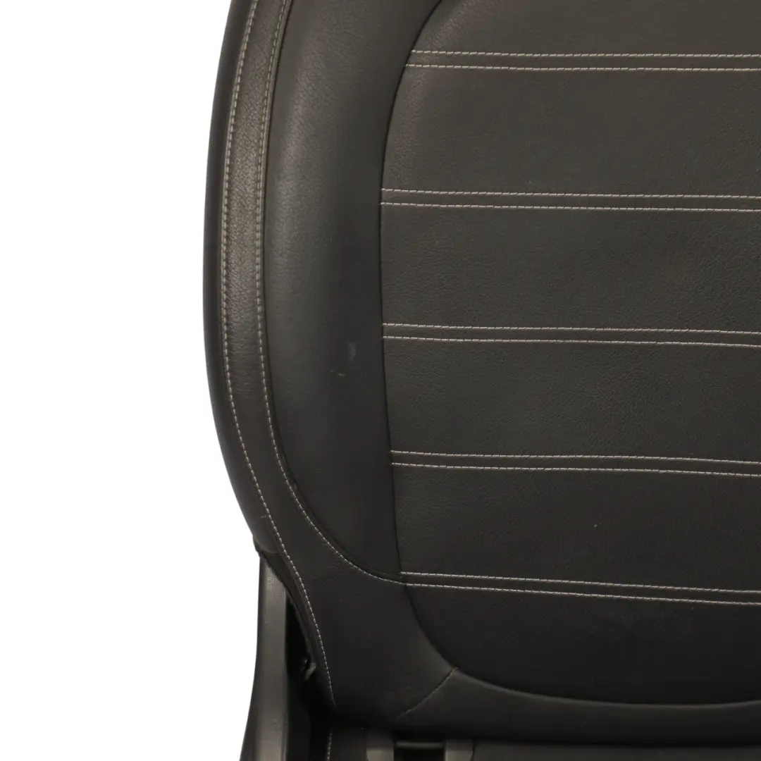 Smart Fortwo C453 Front Seat Electric Heated Left N/S Black Leather - SKU RHD-A4539104507-2 - Part number A4539104507