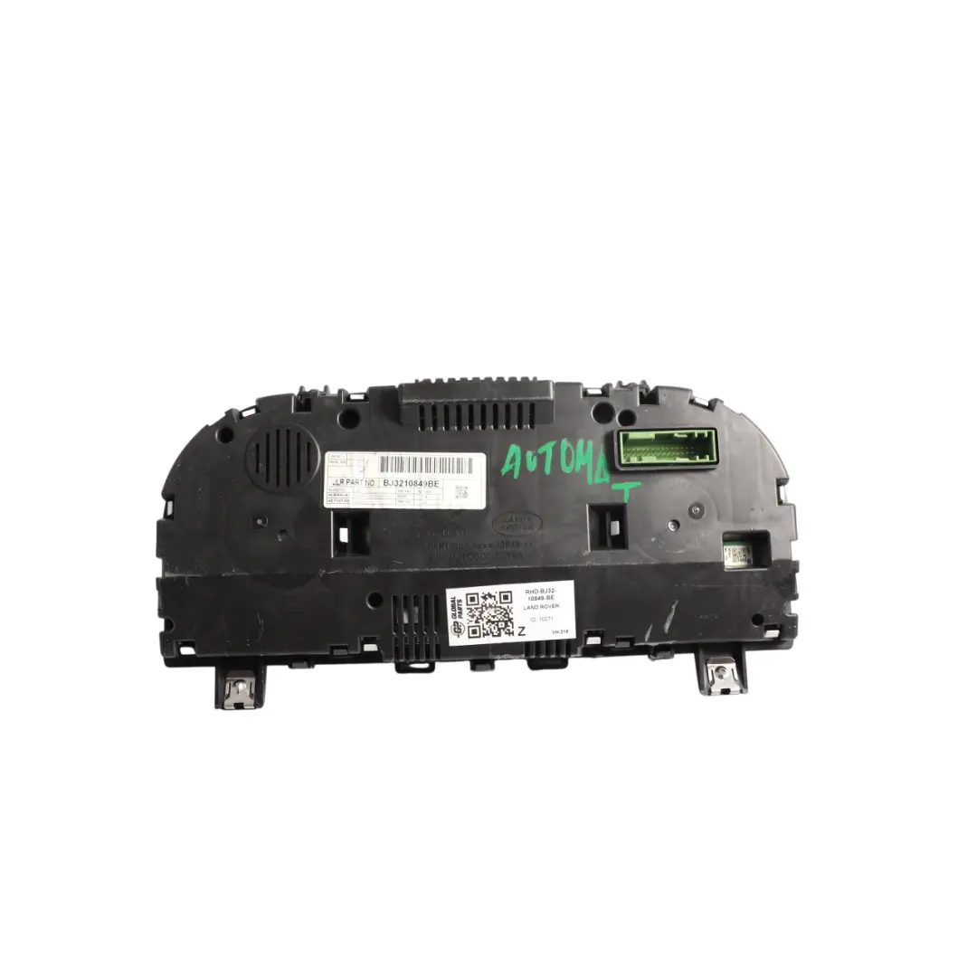 Instrument Cluster Speedo Diesel Automatic to Range Rover Evoque L538 with Part number BJ32-10849-BE Range Rover Evoque L538 Instrument Cluster Speedo Diesel Automatic - SKU RHD-BJ32-10849-BE - Part number BJ32-10849-BE