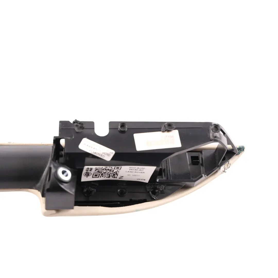 Range Rover Evoque L538 Door Armrest Front Right O/S Leather Beige - SKU RHD-BJ32-24140-AC - Part number BJ32-24140-AC