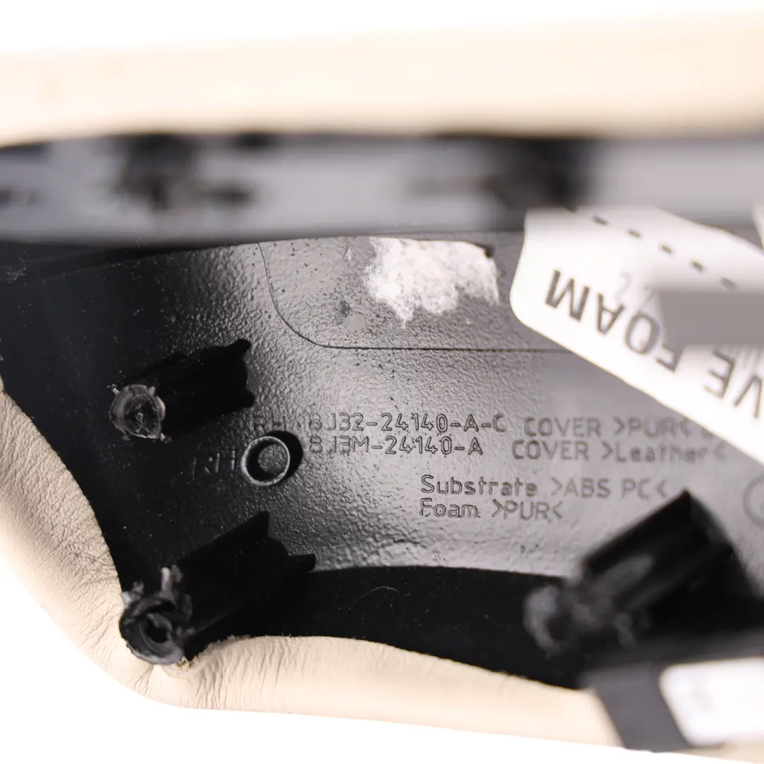 Range Rover Evoque L538 Door Armrest Front Right O/S Leather Beige - SKU RHD-BJ32-24140-AC - Part number BJ32-24140-AC