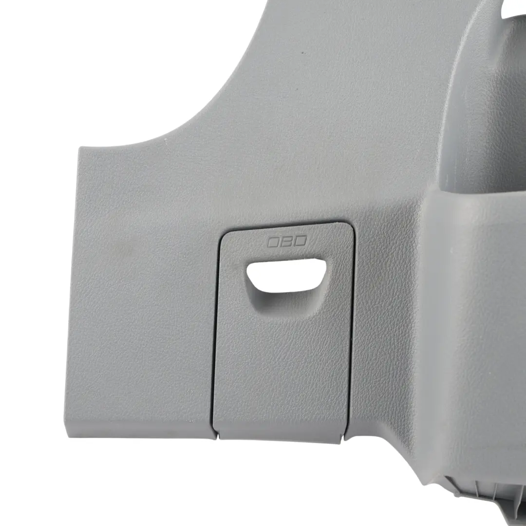 Ford Transit Custom Cup Drink Holder OBD Cover Right Driver Side O/S Grey - SKU RHD-BK21-V044L02-DCW - Part number BK21-V044L02-DCW