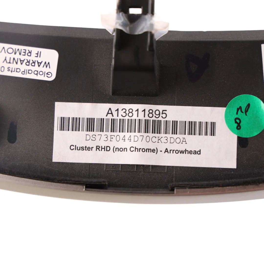 MK5 Instrument Cluster Speedometer Surround Trim DS73-F044D70-CK3DOA to Ford Mondeo with Part number DS73-F044D70-CKW Ford Mondeo MK5 Instrument Cluster Speedometer Surround Trim DS73-F044D70-CK3DOA - SKU RHD-DS73-F044D70-CKW - Part number DS73-F044D70-CKW