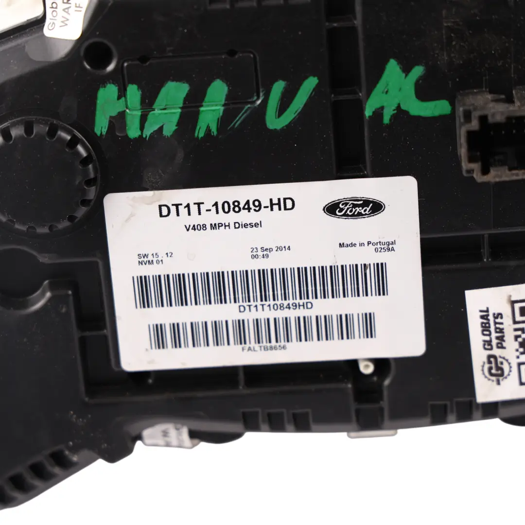 Ford Transit Connect Mk2 Instrument Cluster Speedo Diesel Manual - SKU RHD-DT1T-10849-HD - Part number DT1T-10849-HD