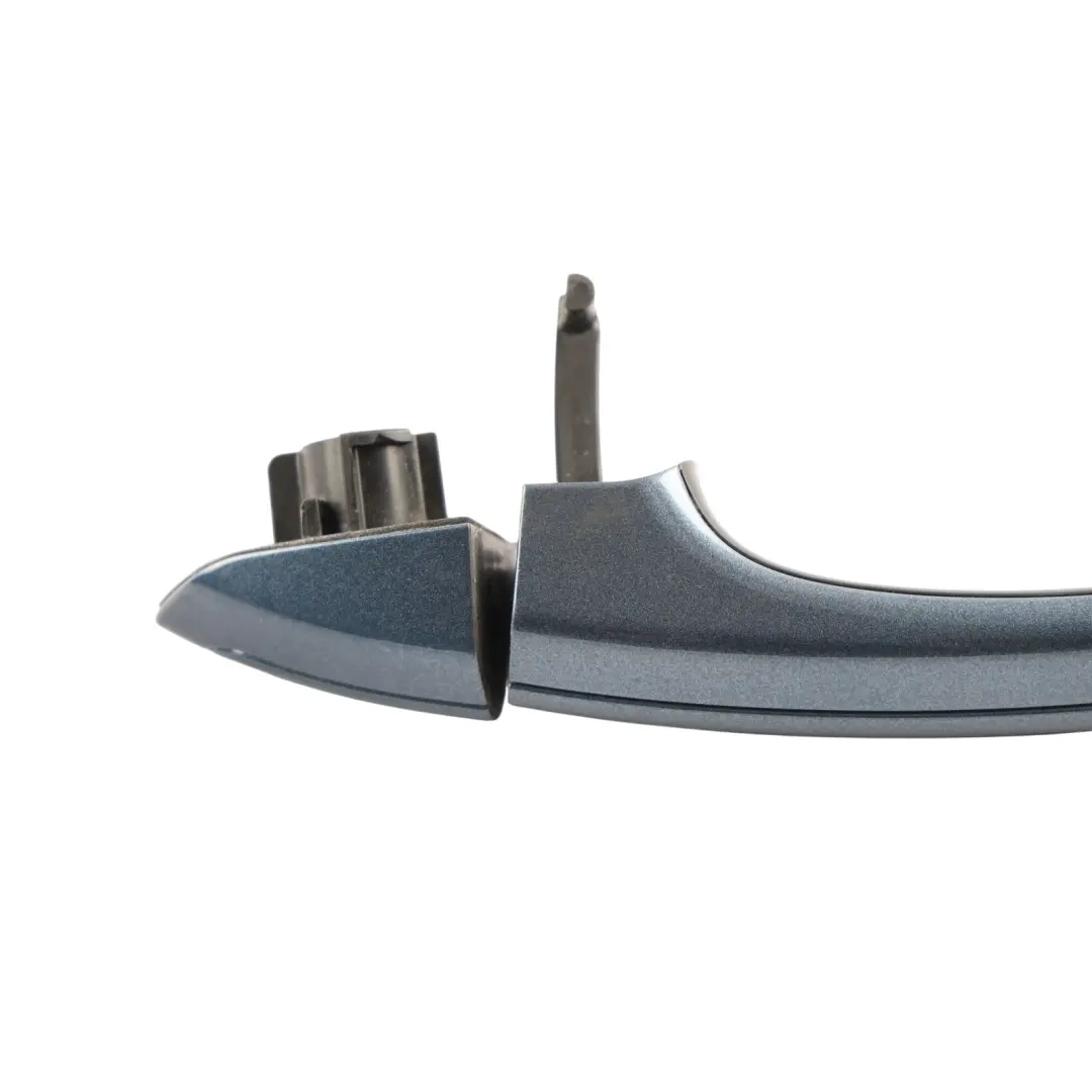 Ford Mondeo Mk5 Front Door Handle Left N/S Blue Metallic - FCC - SKU RHD-EG93-F22405-BLU - Part number EG93-F22405