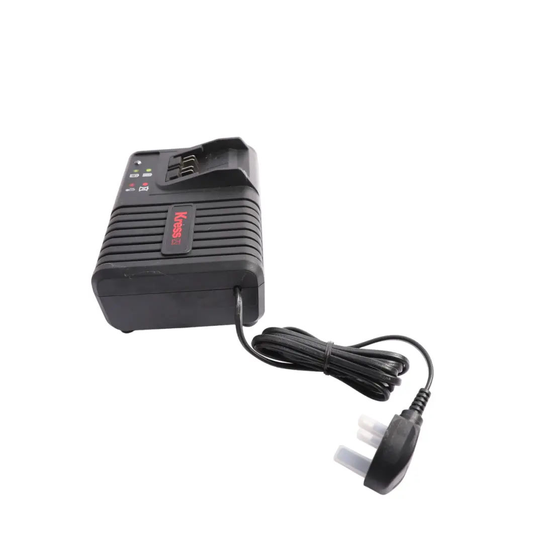 Kress Power Tools Fast Charger 20V 6A 160W Charging Station to with Part number KAC21 Kress Power Tools Fast Charger 20V 6A 160W Charging Station - SKU RHD-KAC21 - Part number KAC21