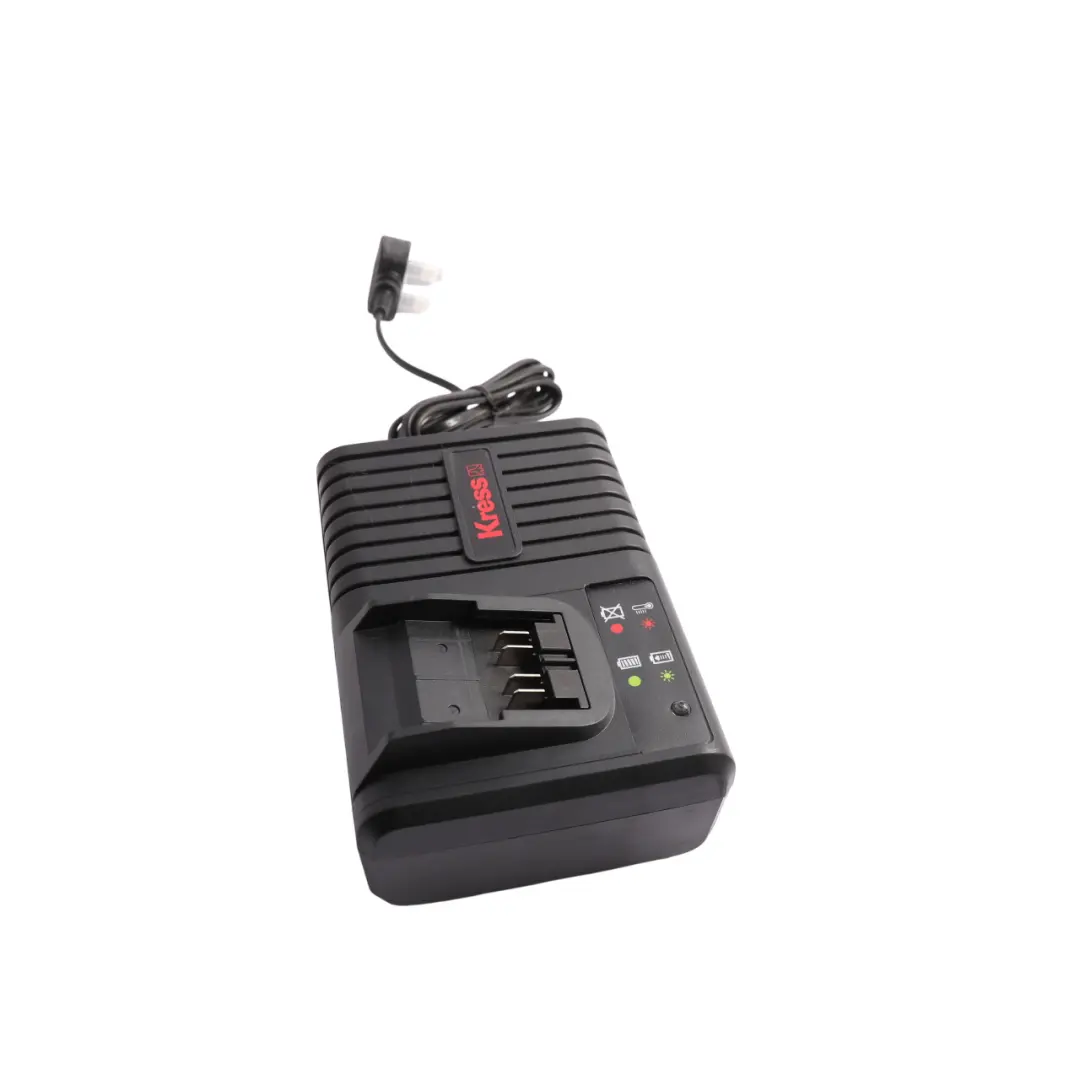 Kress Power Tools Fast Charger 20V 6A 160W Charging Station to with Part number KAC21 Kress Power Tools Fast Charger 20V 6A 160W Charging Station - SKU RHD-KAC21 - Part number KAC21