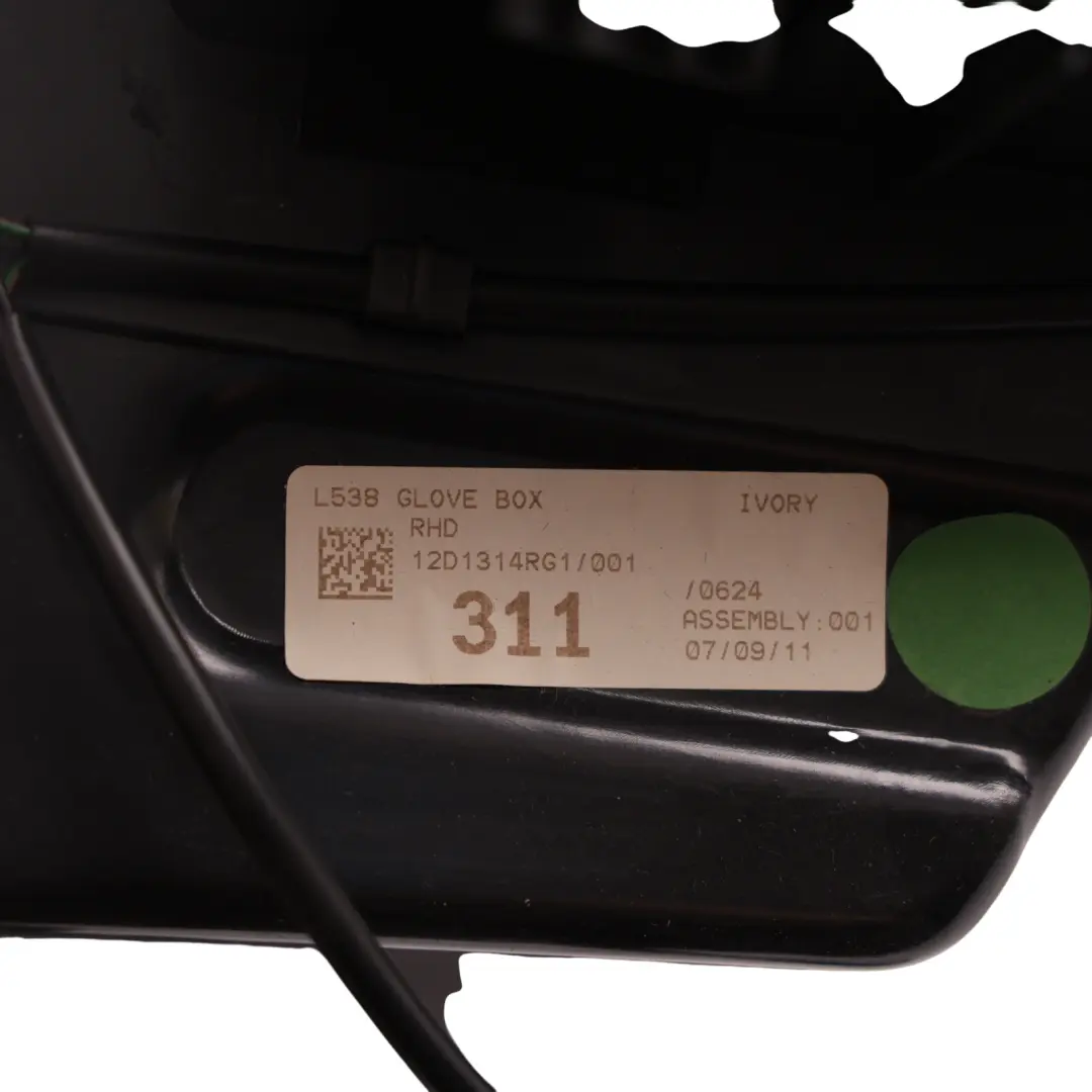 Range Rover Evoque L538 Front Dashboard Glovebox Passenger Side BJ32-060T10-BD - SKU RHD-LR026077 - Part number LR026077